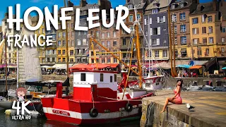 HONFLEUR, FRANCE- Quaint & Picture perfect! 4K Walking Tour