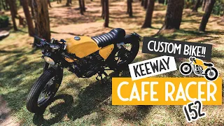 KEEWAY Cafe Racer Build | Eli's Mods and Upgrades | Jaq Bautista