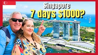 Discover Singapore: 7 days, $1000 Budget, Michelin Street Foods, Hidden Gems and Must Do's