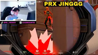 PRX f0rsakeN vs PRX JInggg - Forsaken Insane Jett Movment Diff - Forsaken Epic Clutch 1v4