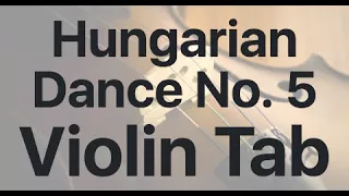 Learn Hungarian Dance No. 5 on Violin - How to Play Tutorial