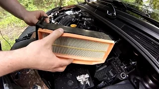 Replacing the air filter LADA XRAY 1.6 (2016)