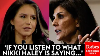 BREAKING NEWS: Tulsi Gabbard Defends Trump From Nikki Haley At CPAC As South Carolina Primary Nears