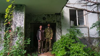 We drink water from the radioactive basement in Pripyat. Journey to Chernobyl, episode 3.