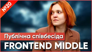 Співбесіда Frontend Middle // git, browser api, routing, робота в команді, тестова задача // S2E5