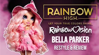 How to Tame Tinsel... | Rainbow High | Costume Ball | Bella Parker Review & Restyle