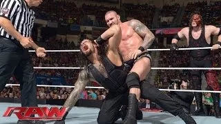 John Cena & Roman Reigns vs. Randy Orton & Kane: Raw, June 30, 2014