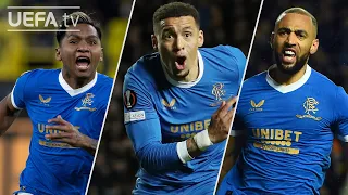 🔵 MORELOS, TAVERNIER, ROOFE | All RANGERS 2021/22 GOALS to reach the #UEL Final ⚽