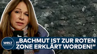 PUTINS KRIEG: Gnadenlose Gefechte! "Bachmut ist zur Roten Zone erklärt worden!"