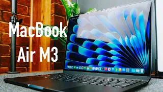 MacBook Air M3 in MIDNIGHT - Unboxing & Quick Overview
