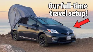 Toyota Prius Camper Conversion Tour! (for a couple)