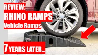 REVIEW: Rhino Ramps Vehicle Ramps - 7 YEARS LATER...