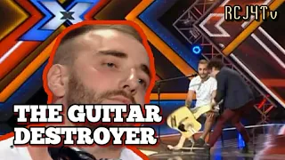 X FACTOR | THE GUITAR DESTROYER | TAGALOG | x factor ukraine | russian | WINASAK ANG GITARA