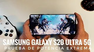 Samsung Galaxy S20 Ultra 5G - Prueba de Potencia Máxima