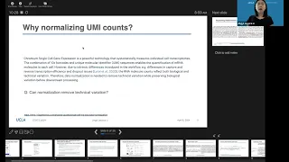 STATS M254 - Statistical Methods in Comp Biology (Spring 2024) - Lecture 3 (scRNA-seq normalization)