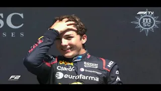 Formula 2-Enzo Fittipaldi win (Brazilian National Anthem)