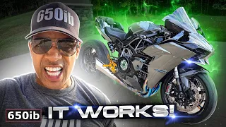 PROVEN | MY 352HP Kawasaki NINJA H2 IS FAST!