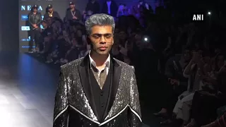 Watch: Sonakshi Sinha, Karan Johar slay the stage on Day 3 of Lakme Fashion Week