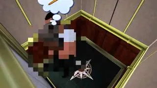 "Вуху" в лифте - TS3 В сумерках| ''WooHoo'' in an elevator - TS3 Late Night