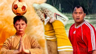 Die verbotene Fußballtechnik des Shaolin Mönchs | Shaolin Kickers | German Deutsch Clip