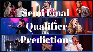 Eurovision 2018 - Semi-Final 1 - Qualifier Predictions