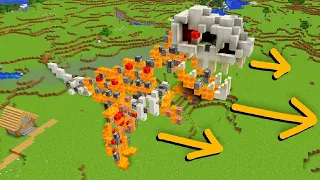 O ROBO DINOSSAURO DE REDSTONE