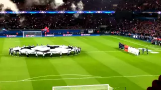 PSG - Real Madrid 21/10/2015 - Champions League anthem