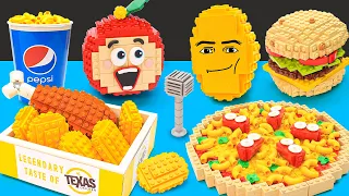 Gegagedigedagedago in the Lego Food World of Apu | Lego Food Adventures | Lego Apu and Friends