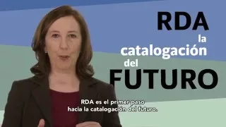 Catalogación con RDA (subtitulado)