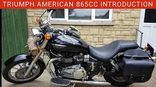 Triumph America 865cc Motorcycle 2011 || Short Introduction || A Walk Around And Engine Startup