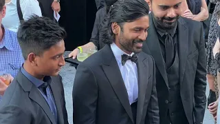 Danush son looks like Rajinikanth and Dinesh in The Gray Man Red Carpet #viral #viralvideo