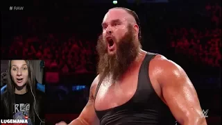 WWE Raw 11/6/17 Braun vs Miz