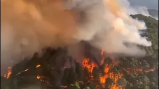 Раскаленная многонедельной засухой Европа полыхает.