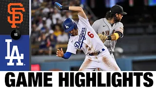 Giants vs. Dodgers Game Highlights (9/5/22) | MLB Highlights