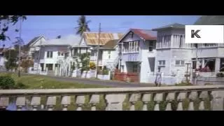 1960s Georgetown Guyana Local Caribbean Life, 16mm Colour Home Movies