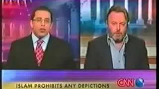 Hitchens schools a Muslim on free speech