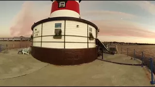 360 Video: Inside a Historic Lighthouse