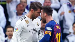 El clasico fight Messi vs Ramos (03-03-2019)