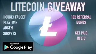 Free Litecoin Giveaway Hourly Faucet