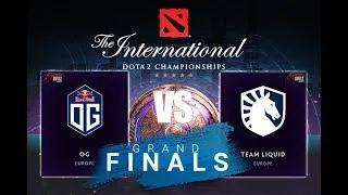 OG VS LIQUID game 2 | Grand Finals | The International 2019 | Main Event [LIVE]