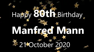 Manfred Mann 80th Birthday