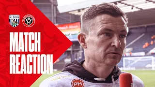 Paul Heckingbottom | West Brom 0-2 Sheffield United | Match Reaction Interview