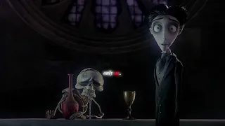 Corpse Bride Edit | Victor And Emily | Tim Burton | Earned It - The Weeknd (Slowed + Reverbed)