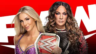 Charlotte Flair vs. Nia Jax | WWE Raw Women's Championship | Monday Night Raw 2021 | WWE 2K20