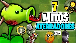 7 MITOS ATERRADORES de Plantas Vs Zombies 1 que Fueron Creados por FANS Y Tal Vez NO Lo Sabías!!