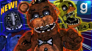 Gmod FNAF | Review | Brand New FNAF 2 Withered Enchanted Pill Pack And Nextbots!