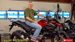 2019 Suzuki V-Strom 650XT Gets Foot Pegs Lowered