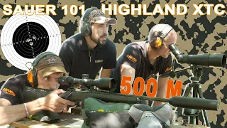 Sauer 101 Highland XTC Carbon // 500m Shooting range // Tir à 500 mètres // EXTRA