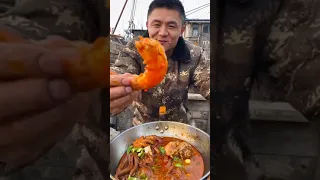 Amazing Eat Seafood Lobster, Crab, Octopus, Giant Snail, Precious Seafood🦐🦀🦑Funny Moments 189