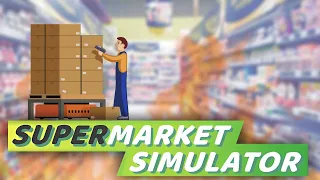 Продолжаю наводить порядки на складе | Supermarket Simulator # 19